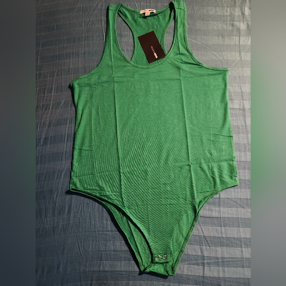 Green bodysuit